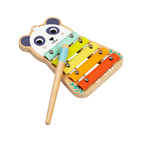 Fajáték xilofon színes PANDA