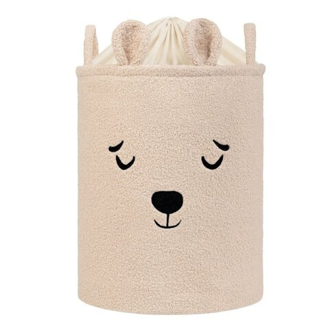 NORI prémium játéktároló kosár XL méret 35x45cm BÉZS