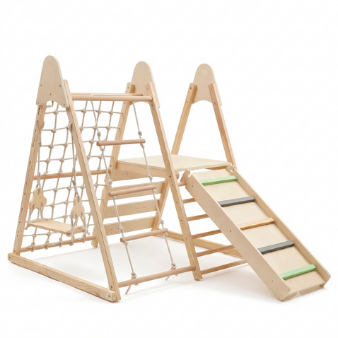 MONTESSORI fa mászóka hintával Little Gym