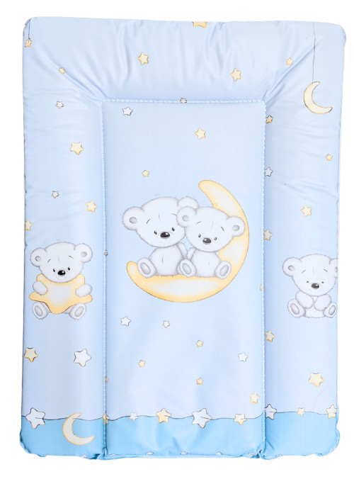DOMBABY Pelenkázó lap SOFT V70x50 cm Macis KÉK