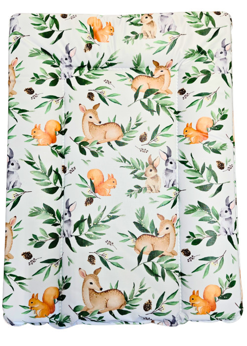 DOMBABY Pelenkázó lap SOFT V70x50 cm  ŐZIKE ZÖLD