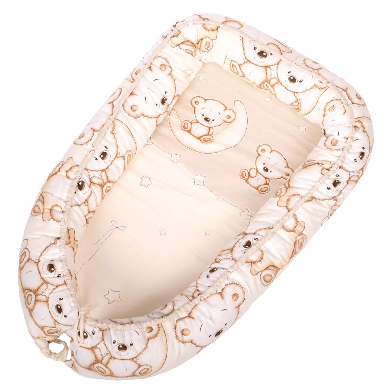 DOMBABY Babafészek  50x75cm MACIS BÉZS